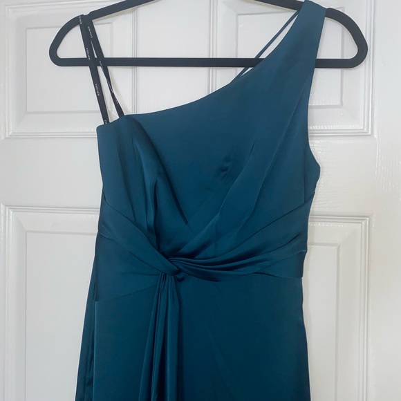 Haidee Petite One Shoulder Midi Dress - Picture 3 of 9